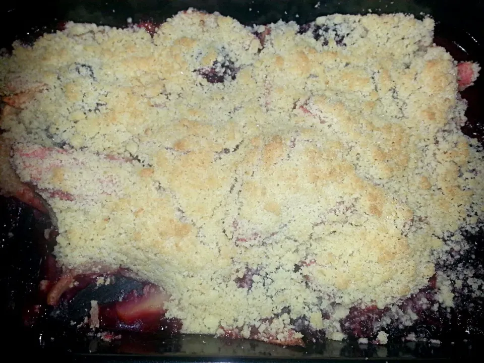 apple and blackberry crumble|Kai-yung Manさん