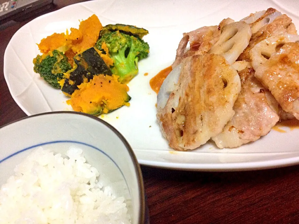 Snapdishの料理写真:晩ご飯|asacoさん