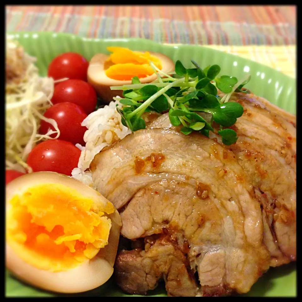 チャーシュー丼！|ちぇさん