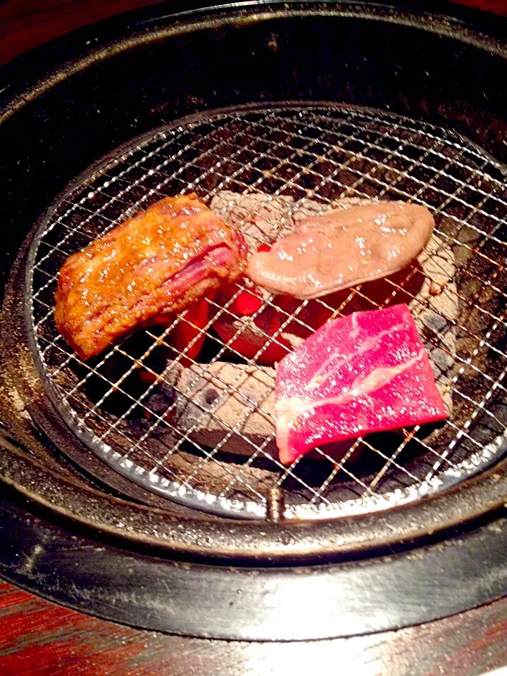 牛焼肉  ハラミ、タン、カルビ|ch＊K*∀o(^^*)♪さん