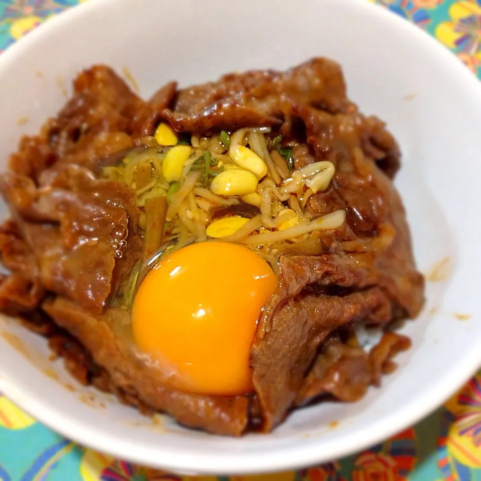 Snapdishの料理写真:ビビンバ焼肉丼|ユキちん🎵さん