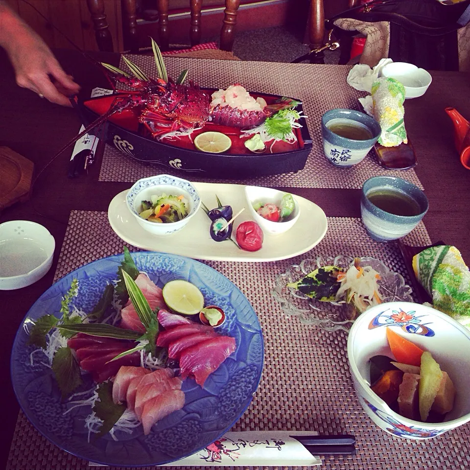 伊勢海老定食|ゆうさん