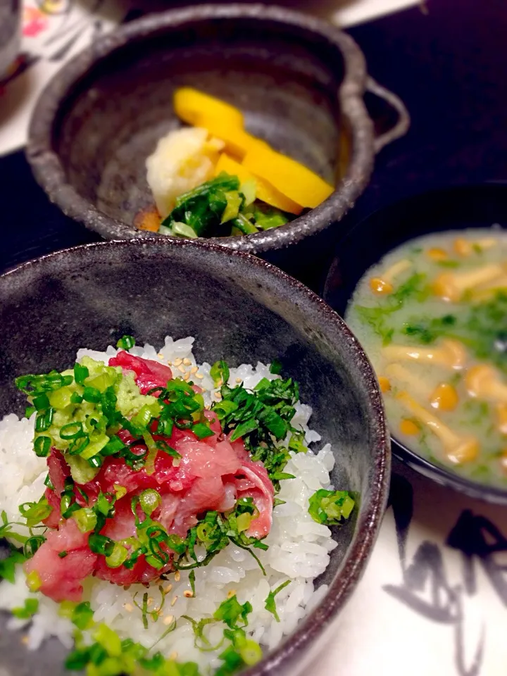 マグロ丼|ぬーやんさん