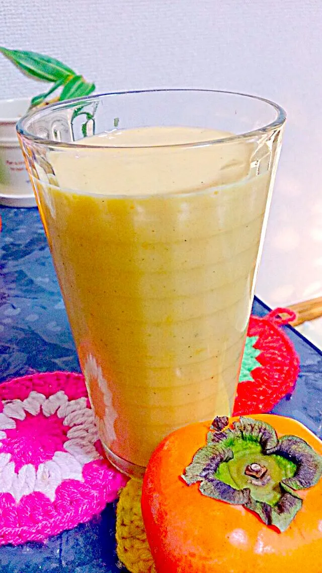 persimmon milk smoothie(^^)|roseさん