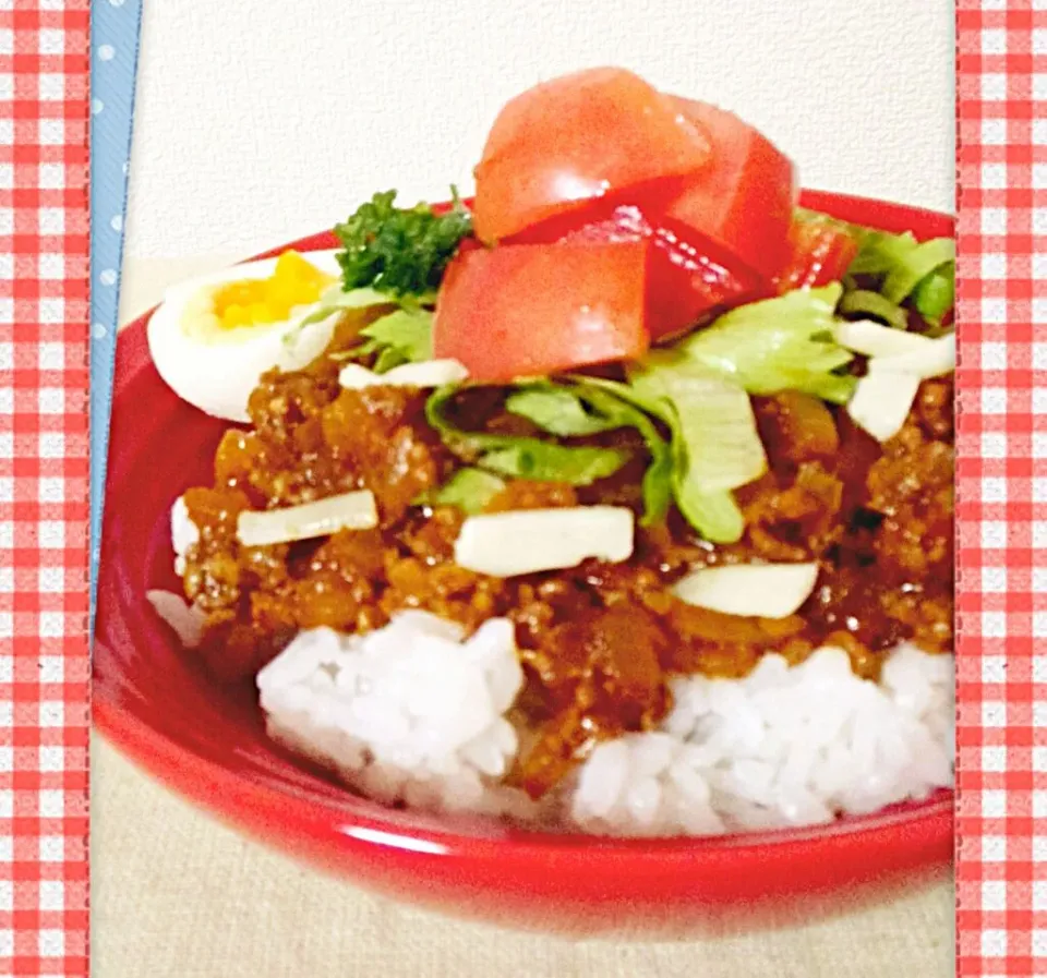 Sho-koさんのToday Lunch is 旨い❗タコライスを今日の夕飯に。|しょうこさん