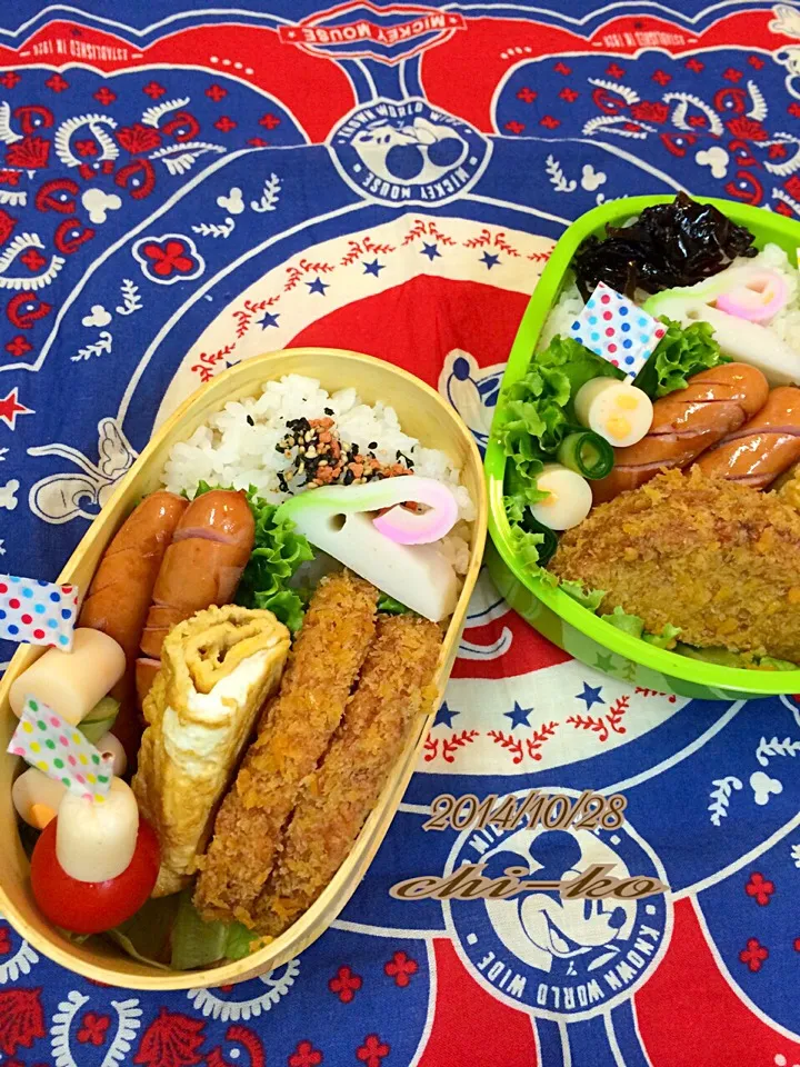 Snapdishの料理写真:娘ッ子弁当|chi-koさん