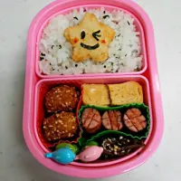 Snapdishの料理写真:娘のお弁当20141027 #お弁当 #幼稚園のお弁当 #5歳|maki_521さん