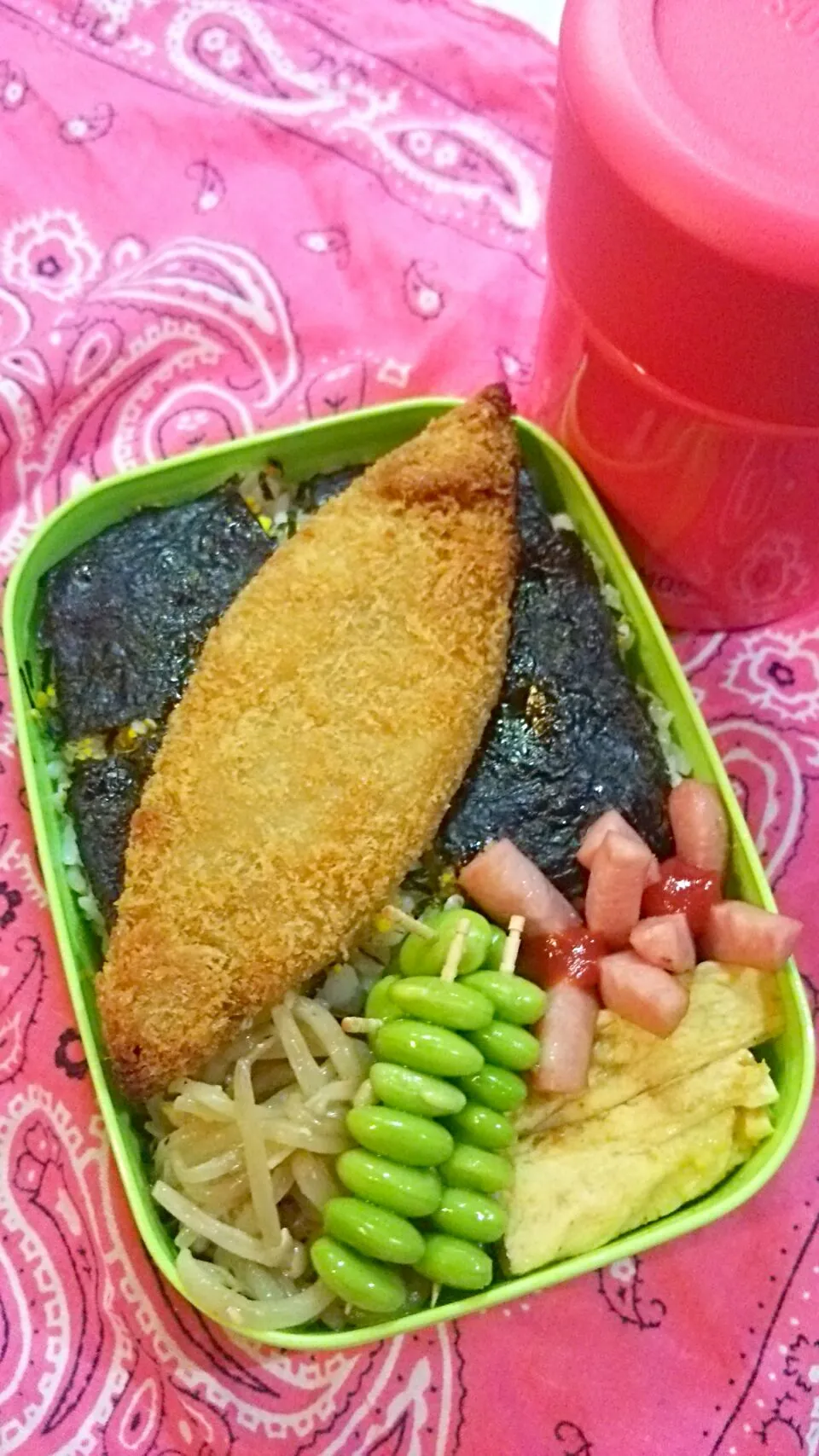 Snapdishの料理写真:旦那はん弁当♡|みっつさん