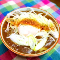 Snapdishの料理写真:お昼にカレーうどん！|Mari Sasakiさん