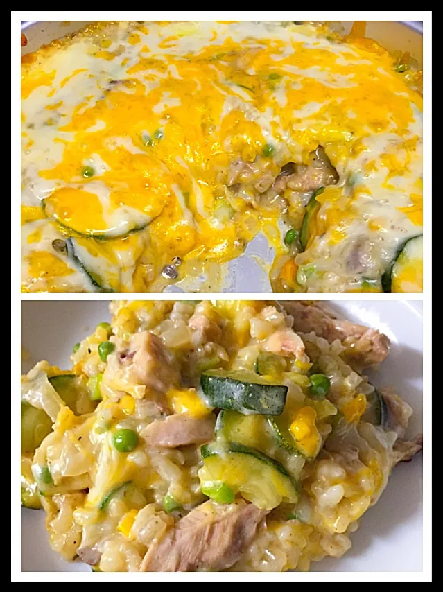 Chicken and zucchine casserole|jennyさん