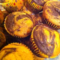 Pumpkin and chocolate marble muffins|Kanako Funakiさん