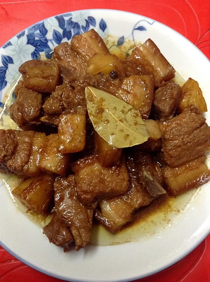 Pork Adobo with Pineapple ala Belle|ChefNurseBelleさん