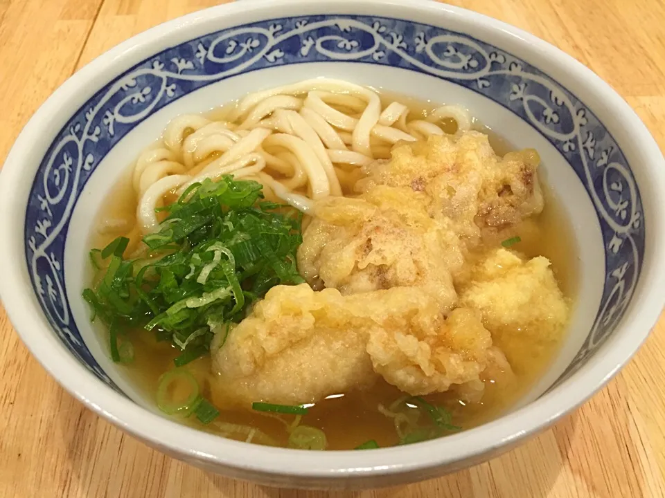 鶏天かけうどん|マハロ菊池さん