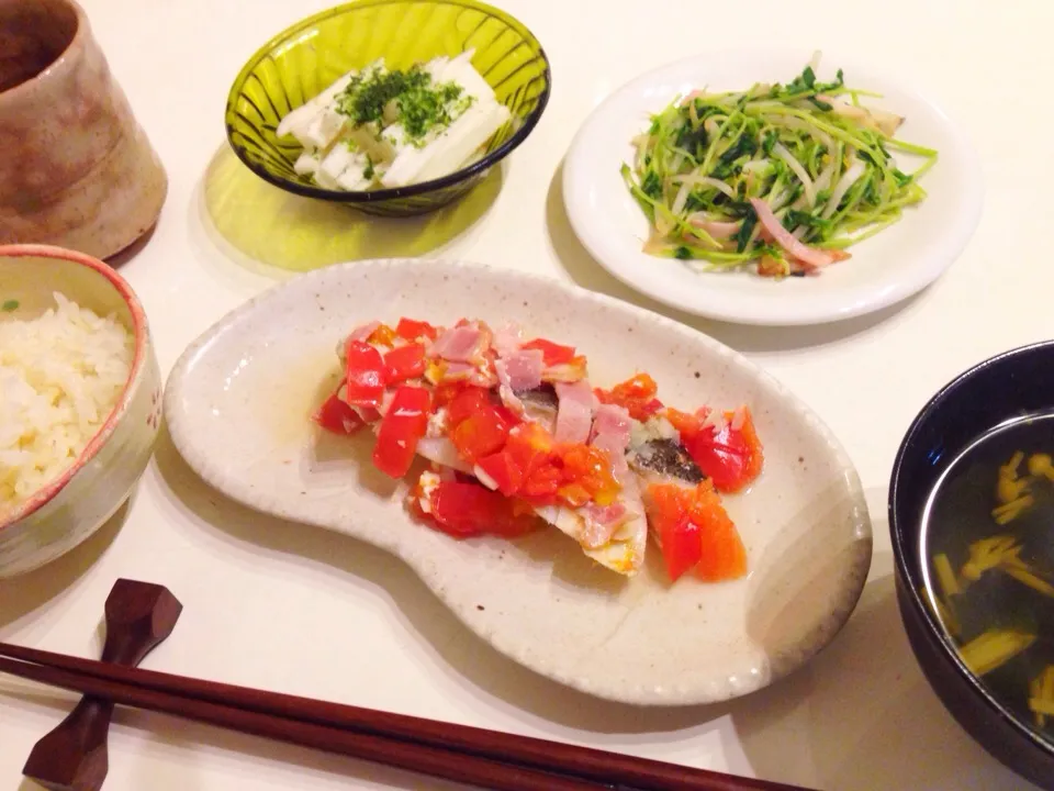 今日の夕ご飯|河野真希さん