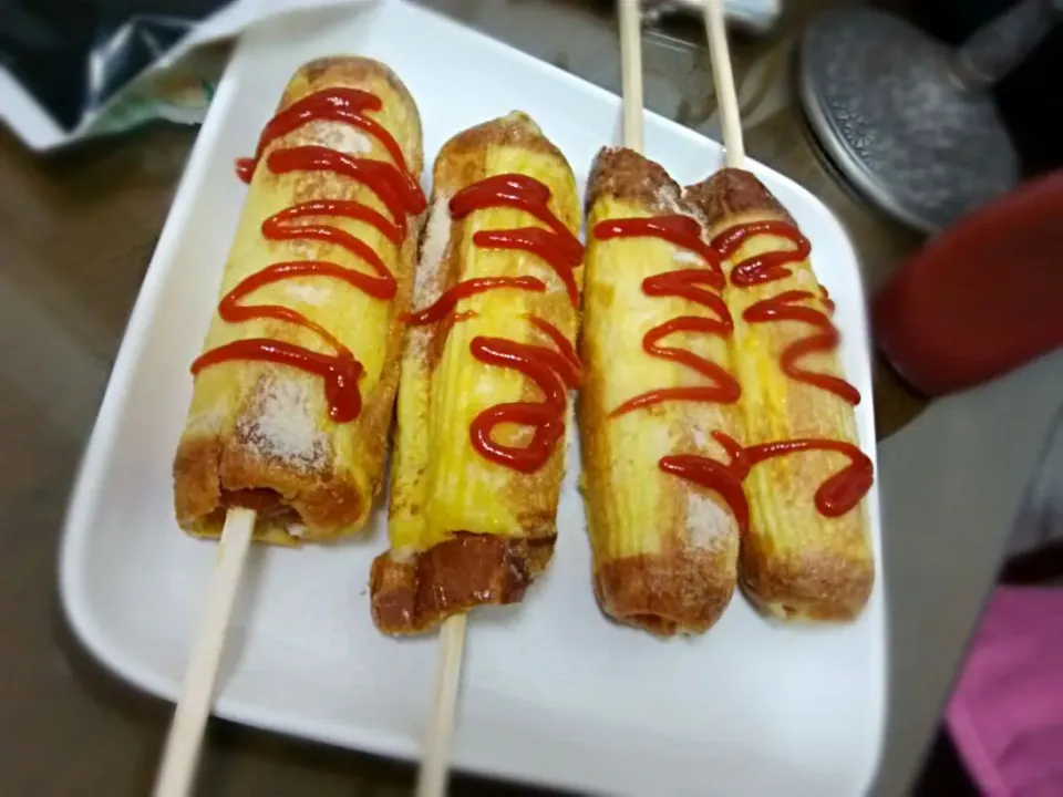 Ham & Cheese Toast …HotDog Style|parkjoheeさん