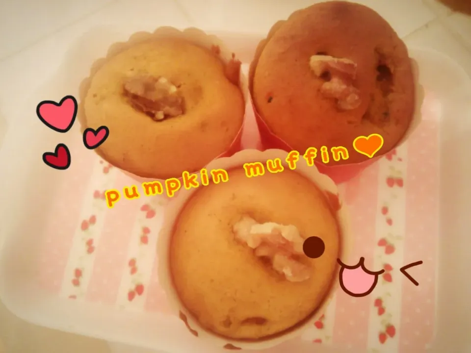 pumpkin muffin|Tomokoさん