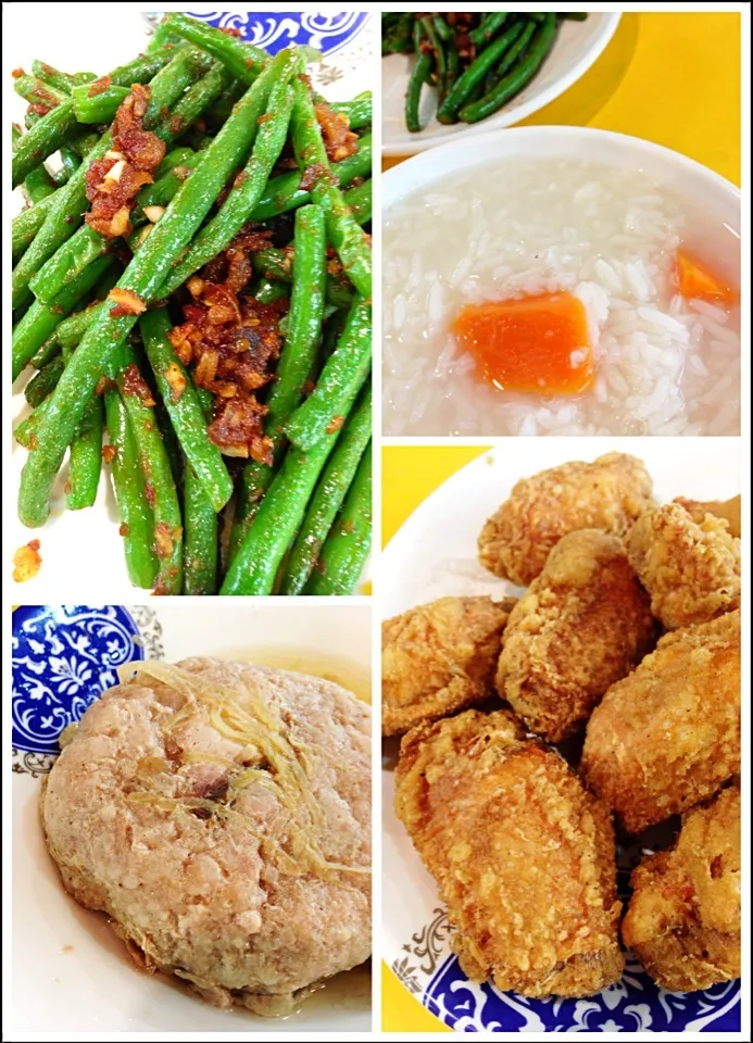 Taiwanese porridge with side dishes@ABC Food Centre|coxiella24さん