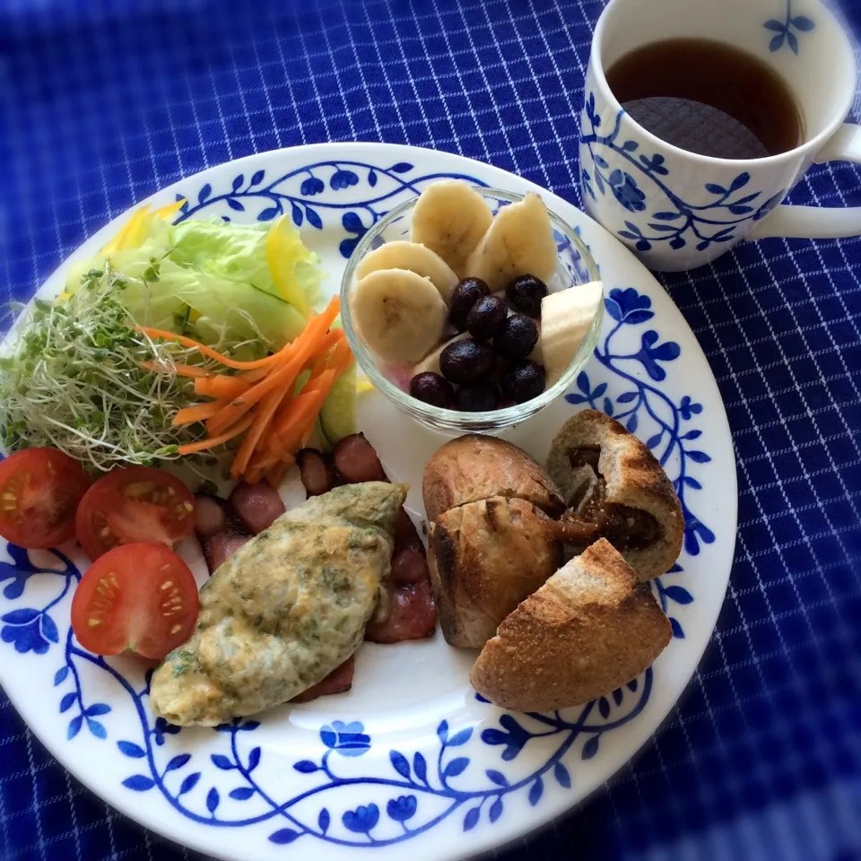 昨日の朝ごはん|ぺんぎんさん