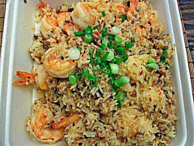 🍤🌾🍤 My Foodie Princess sent me a pic of her Shrimp Fried Rice 🍤🌾🍤 Eating Out With Her Reading Club😇|Alisha GodsglamGirl Matthewsさん