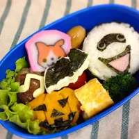 Snapdishの料理写真:妖怪ウォッチ弁当|けいこさん