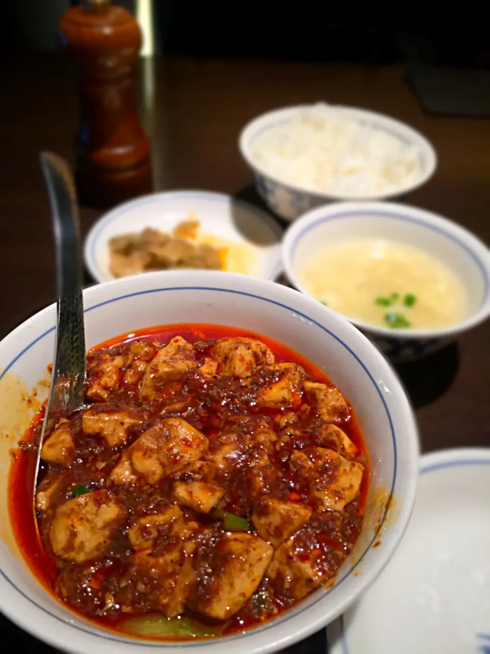 陳麻婆豆腐の麻婆豆腐定食|michiteruさん