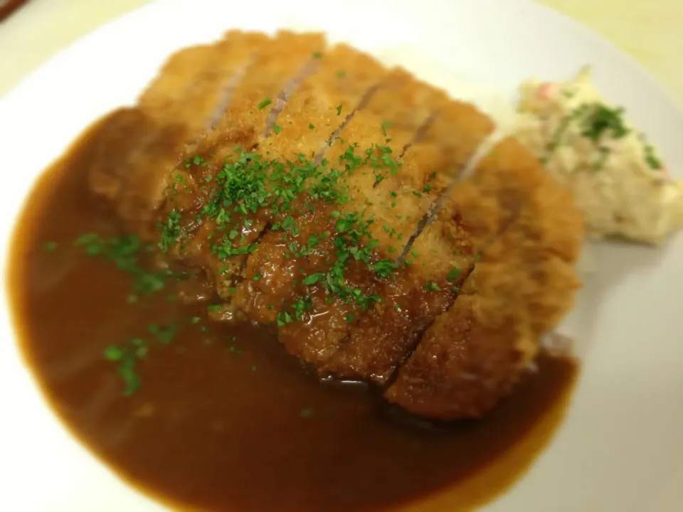 ツヤポークのロースカツカレー|oliveoilさん