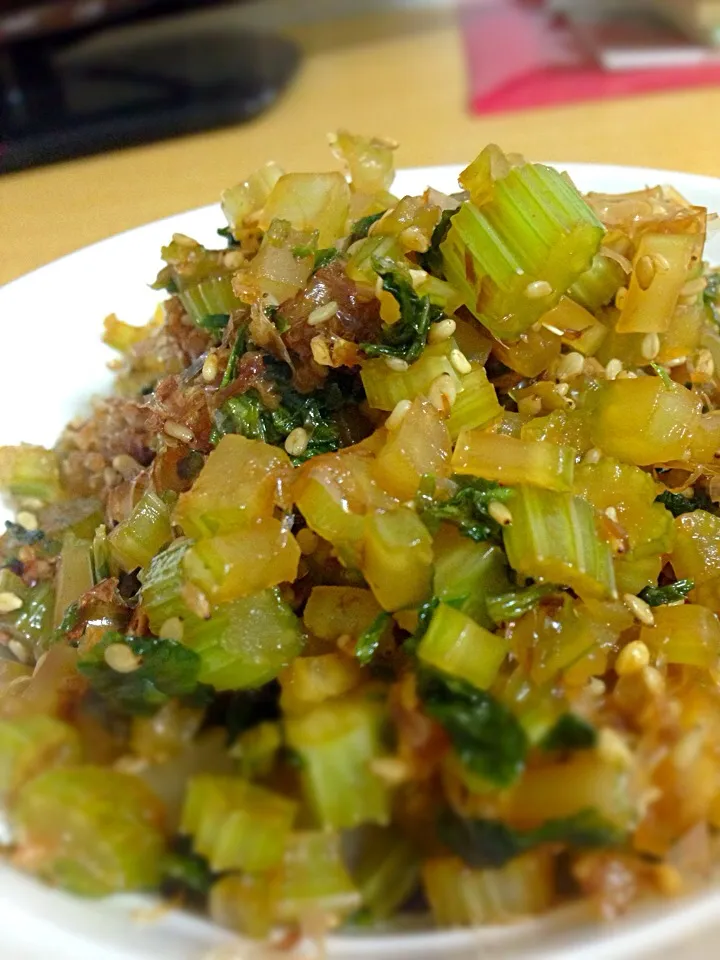 セロリの佃煮♥︎|あさこさん