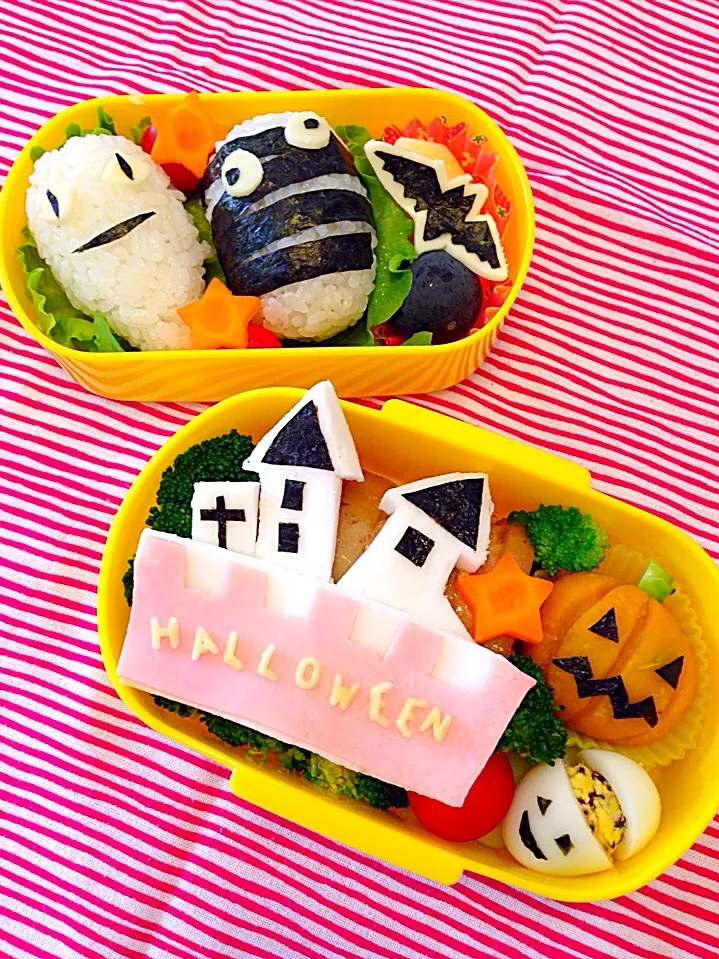 Snapdishの料理写真:ハロウィン弁当！|Shiho Nomuraさん