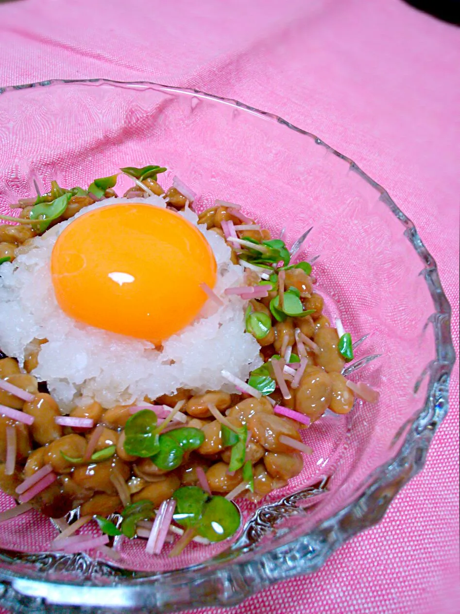 fermented soybeans with grated daikon!!|和田 匠生さん