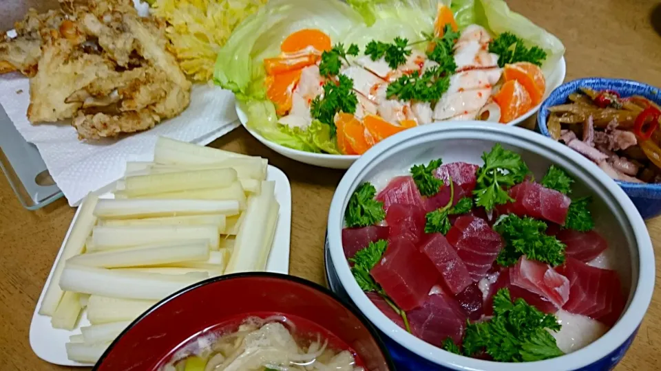 Snapdishの料理写真:今日のおやじの晩御飯|フリーmanさん