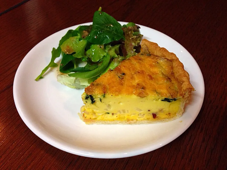 自家製キッシュ ほうれん草とベーコン|ハギーさん