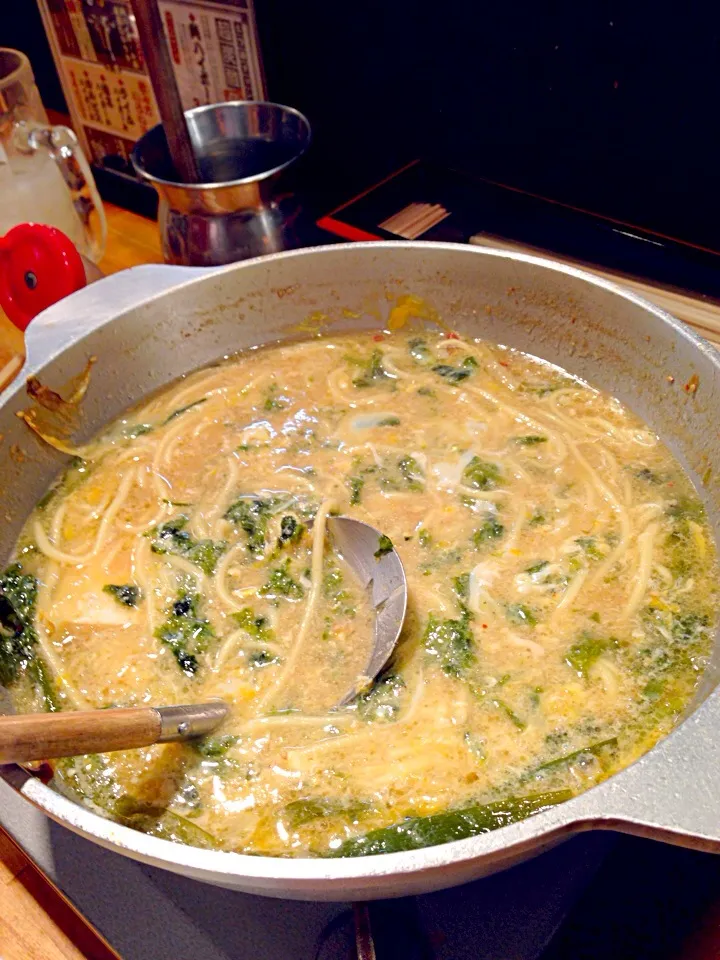 チャンポン麺でシメっ！|たぐっちさん