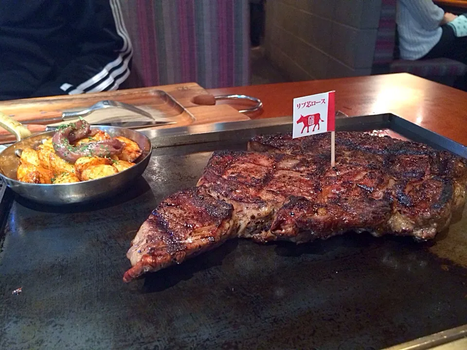 Snapdishの料理写真:1 pound rib eye roast steak|Kath Kanekoさん