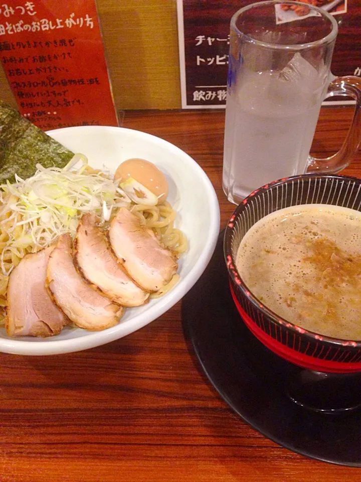 Snapdishの料理写真:麺屋もず 特製つけ麺|酩酊親父さん