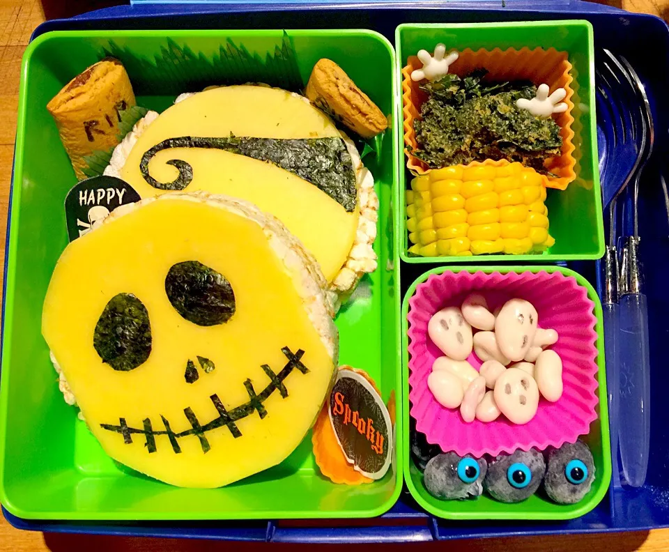 Nightmare Before Christmas Halloween Bento October 29|Cheryl Melnickさん