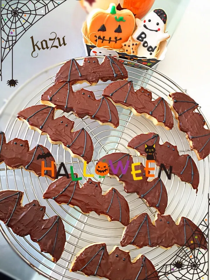 ハロウィンアイシングクッキー🎃part2|kazu★さん