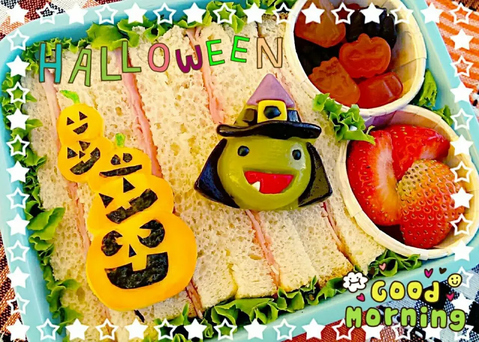 🎃Halloween Kid's School Lunch!🎃|The Reinhartsさん