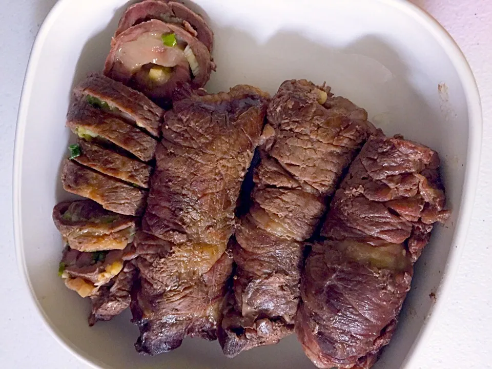 Flank steak roulade|jennyさん