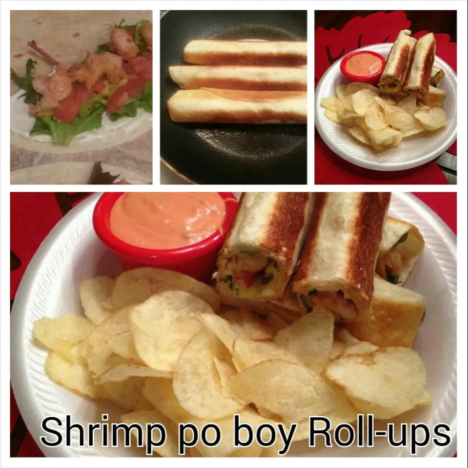 Shrimp Po-boy Roll-ups.|Byron Thomasさん