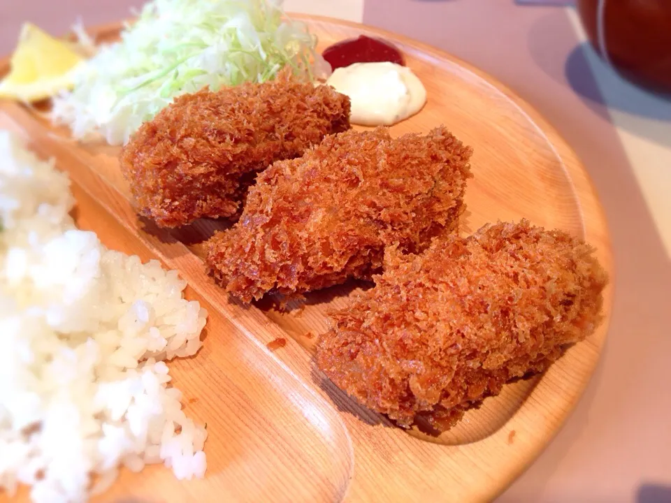 広島県産 大粒カキフライランチ|tay___75さん