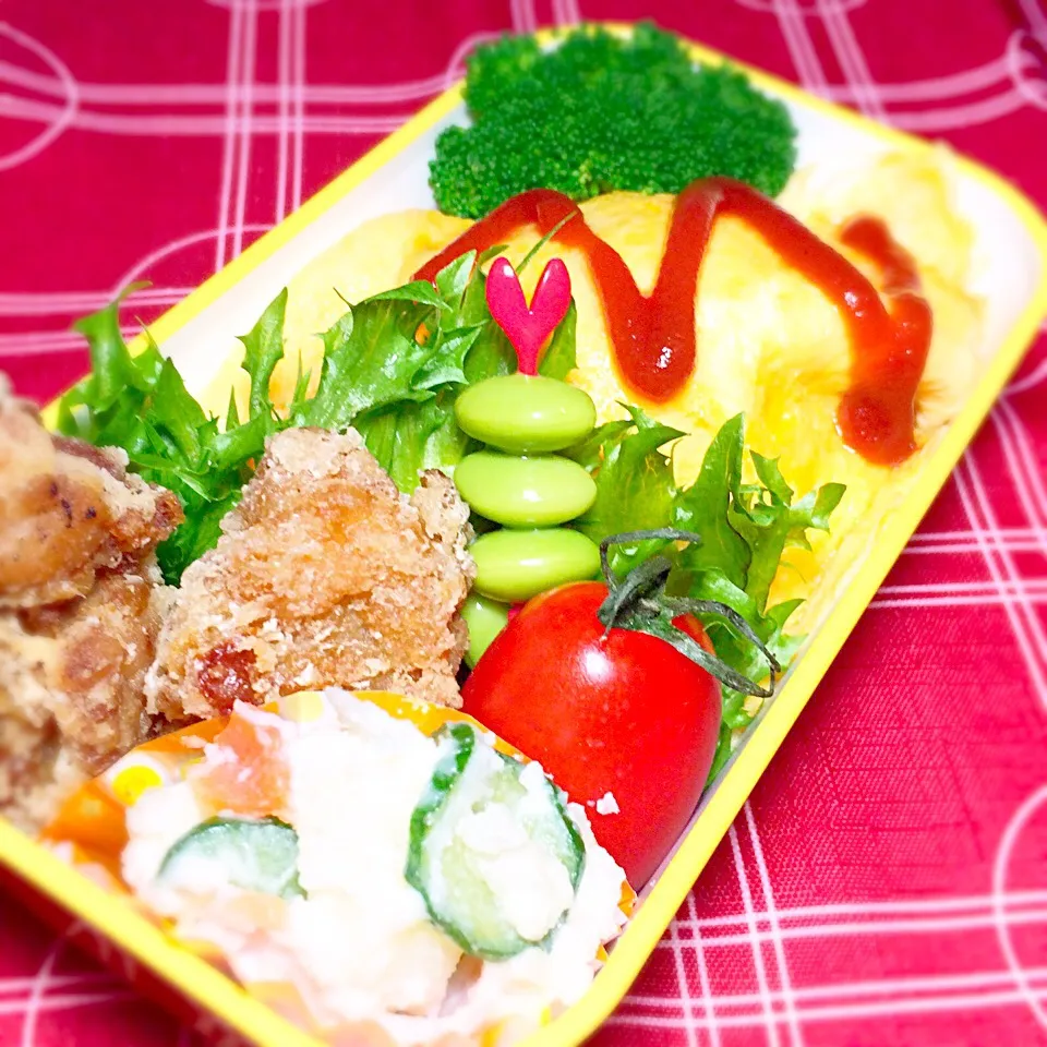 オムライスお弁当｡:°ஐ♡*|えりぃさん