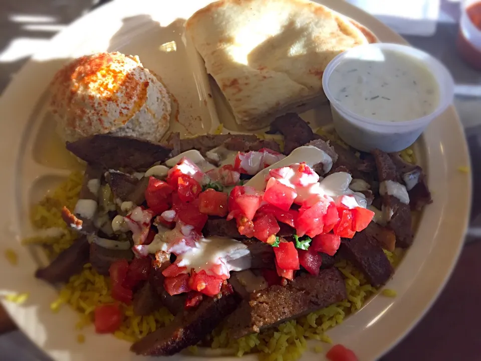 Gyro Plate with rice|Natsuko Bayさん