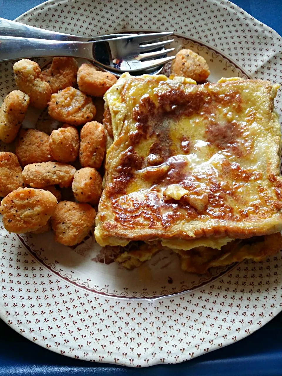 french toast homemade 🙆 popcorn bites|Cinta Adiaelidaさん