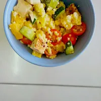 tomato chicken millet salad|Huiwen918さん