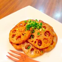 ベンベンさんの料理 スピードメニュー♬蓮根味噌焼き