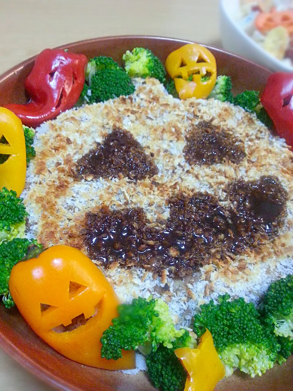 ハロウィン飯 揚げないコロッケ|まいこさん