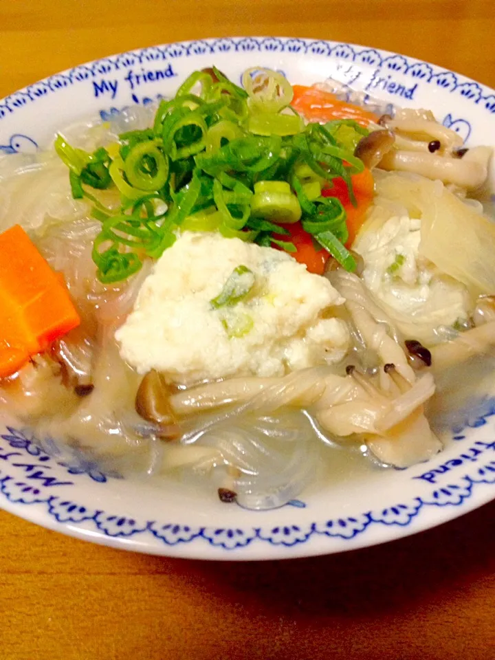 maichyoさんの料理 豆腐入り肉団子と春雨のスープ|まいりさん