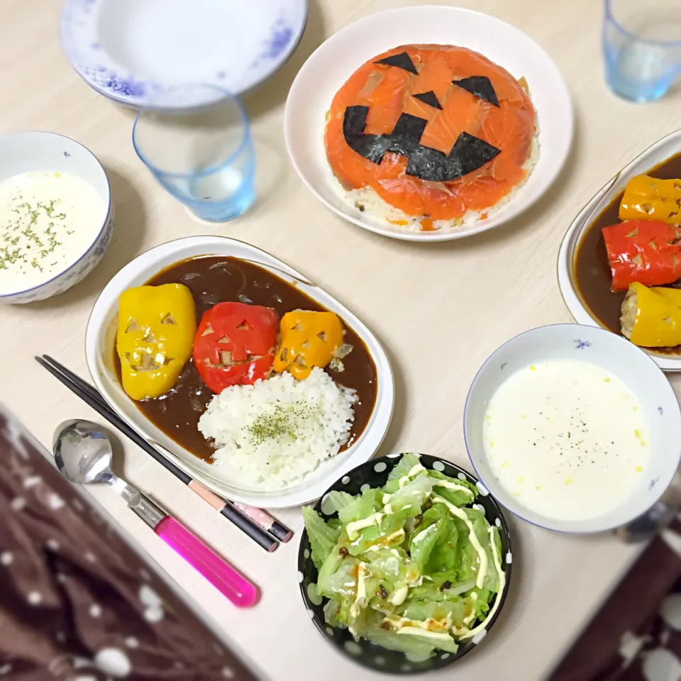 ハロウィンご飯❤️|土方穂乃香さん