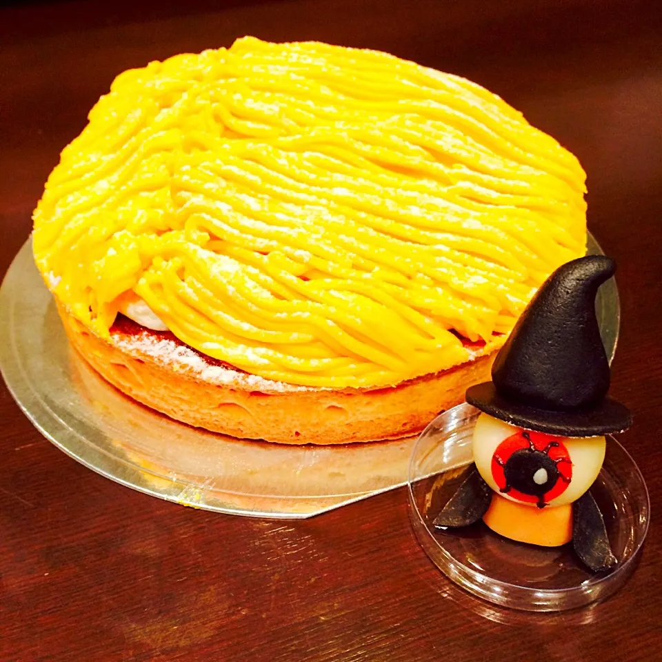 Snapdishの料理写真:Tarte Mont-Blanc ＜Potiron＞ 〜カボチャのモンブランタルト〜|charさん