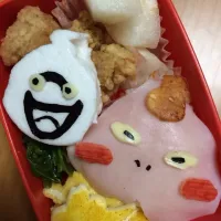 妖怪ウォッチ弁当 おならず者＆ウィスパー|春巻坊やさん